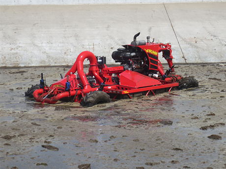 The all new Nuhn Lagoon Crawler